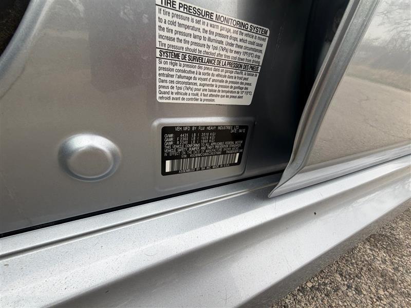 Subaru Legacy 2.5i Premium 2012