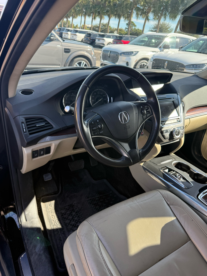 Acura MDX SH-AWD 9-Spd AT w/Tech Package 2016