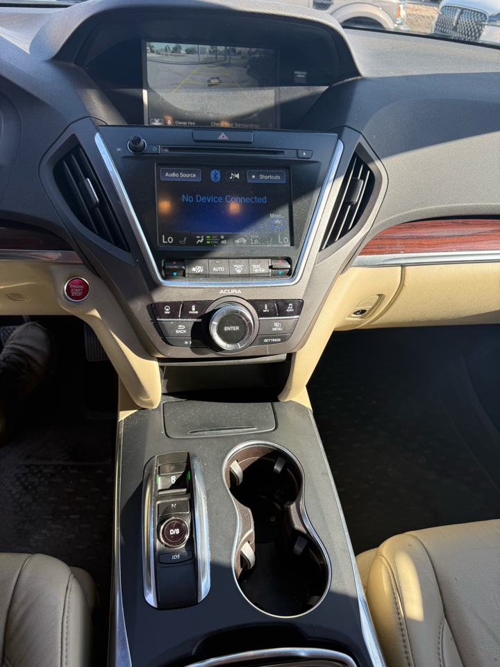 Acura MDX SH-AWD 9-Spd AT w/Tech Package 2016