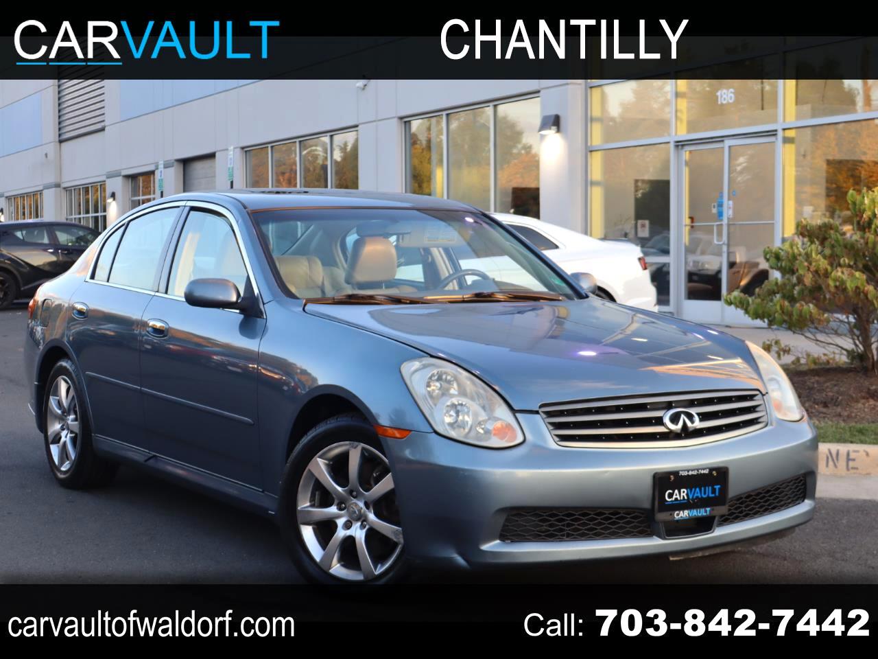 Infiniti G35 Sedan x AWD 2006 Infiniti G35 Sedan x AWD 2006