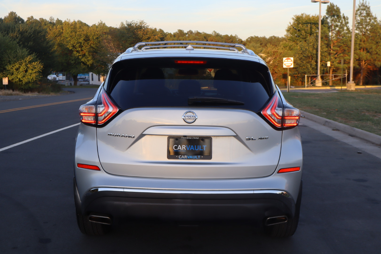 Nissan Murano SL 4D SUV AWD 2016 Nissan Murano SL 4D SUV AWD 2016