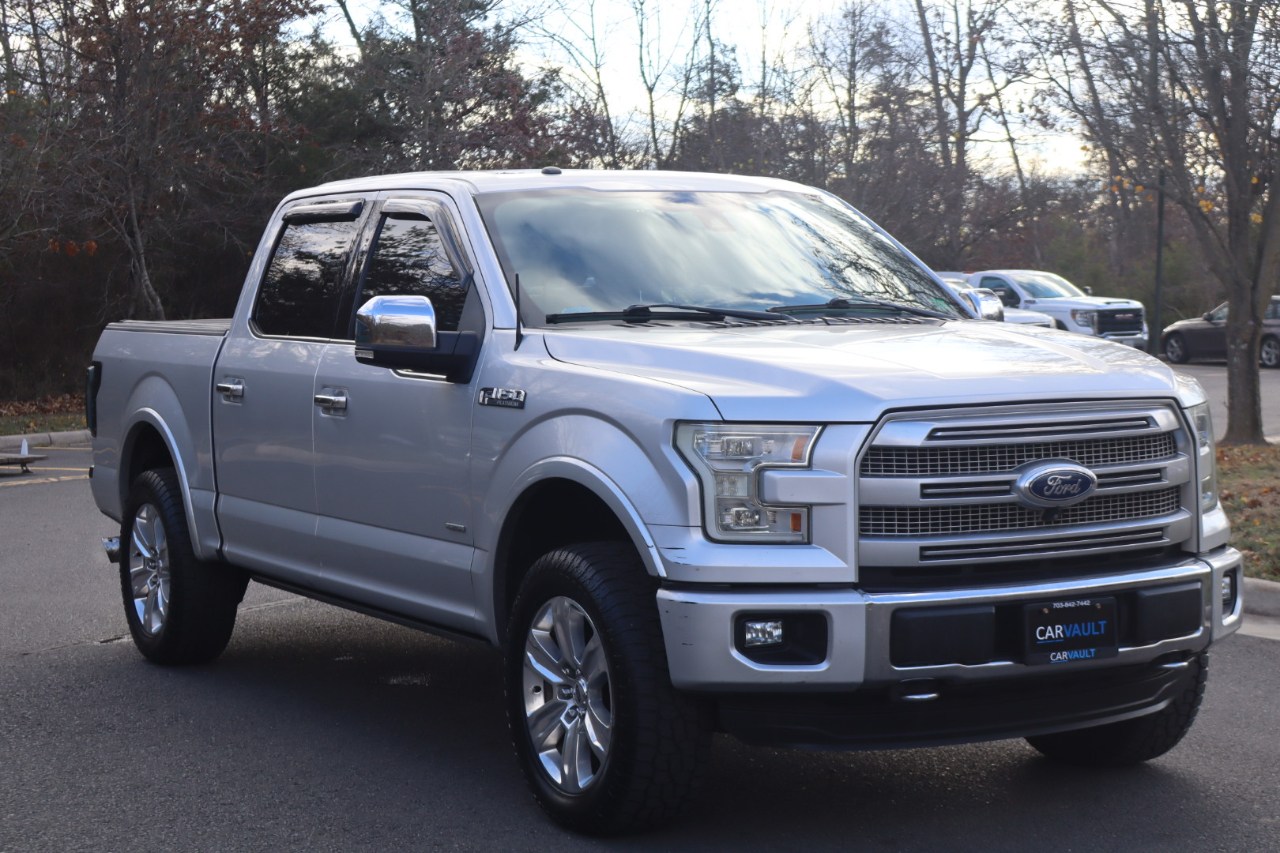 Ford F-150 Platinum SuperCrew 5.5-ft. Bed 4WD 2016
