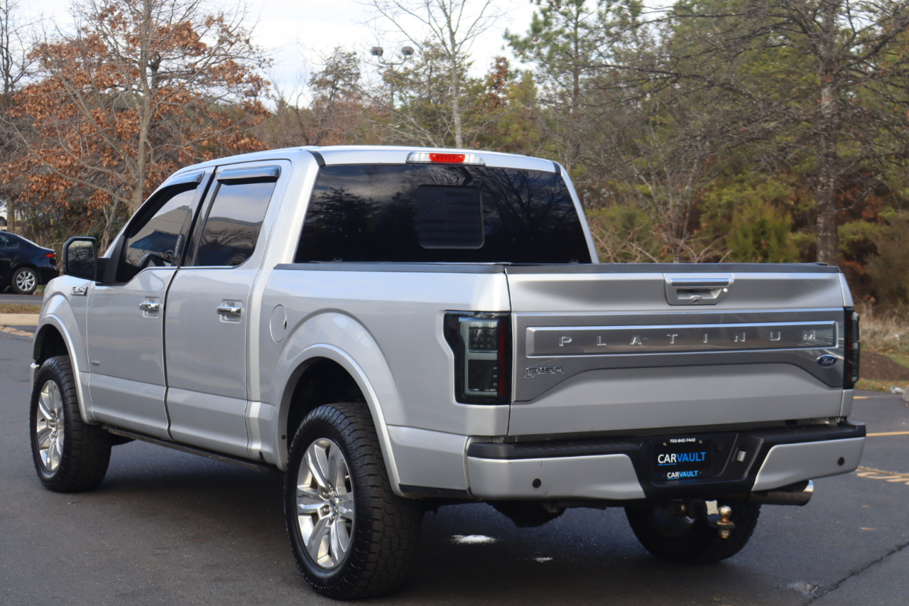 Ford F-150 Platinum SuperCrew 5.5-ft. Bed 4WD 2016