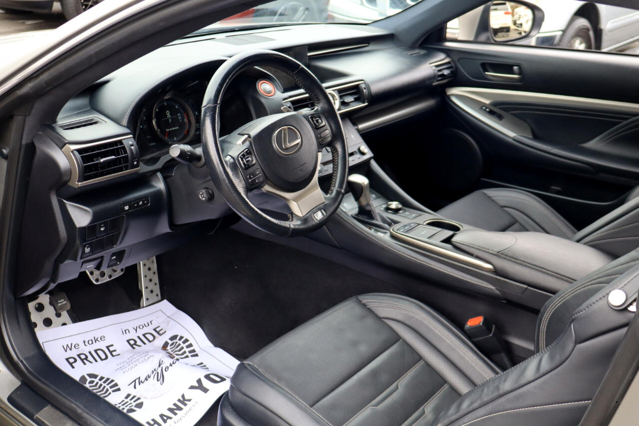 Lexus RC 350 F SPORT AWD 2015