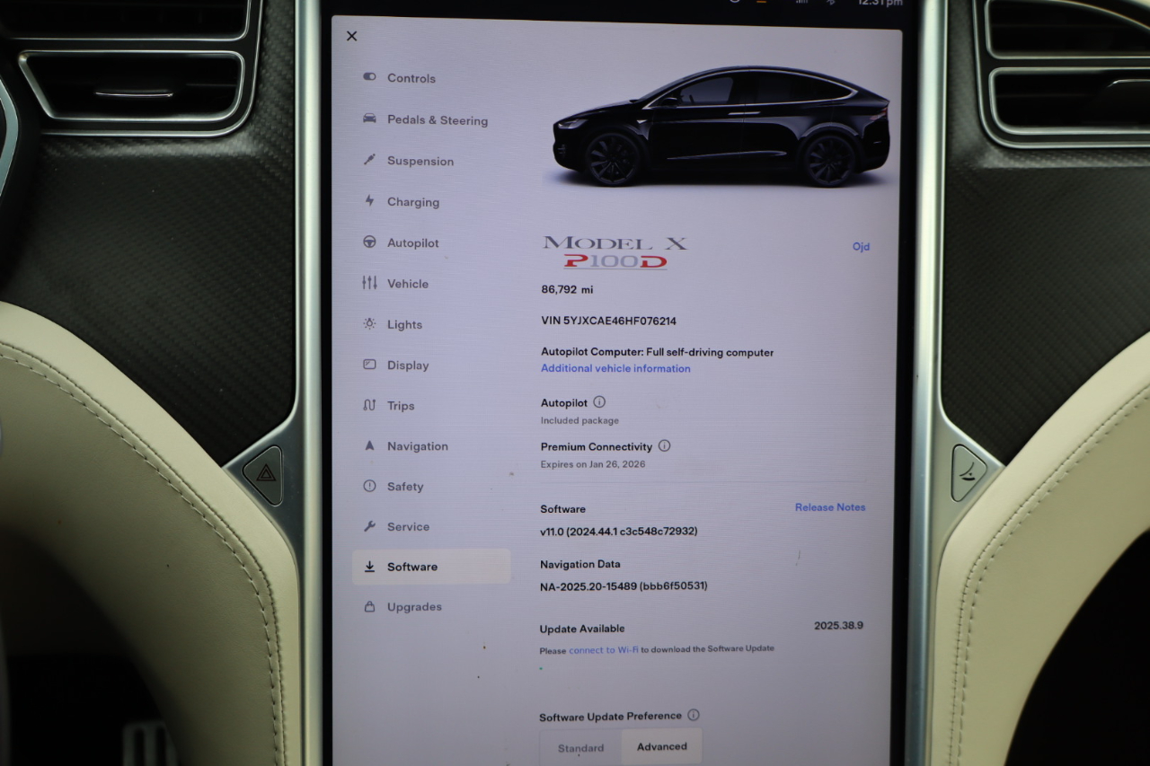 Tesla Model X AWD 4dr P100D 2017