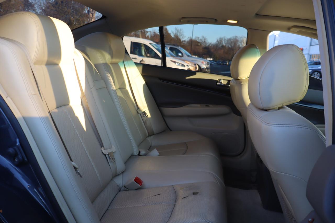 Infiniti G Sedan G37 Journey 2011