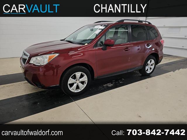 Red 2014 Subaru Forester 2.5i Premium SUV / Crossover All-Wheel Drive Continuously Variable Transmission