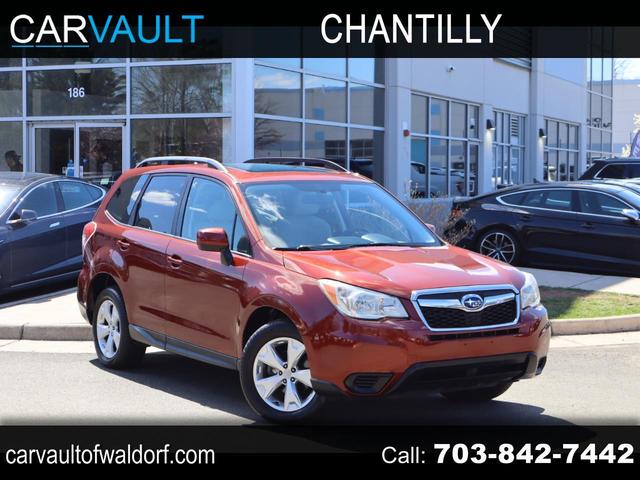 Red 2014 Subaru Forester 2.5i Premium SUV / Crossover All-Wheel Drive Continuously Variable Transmission