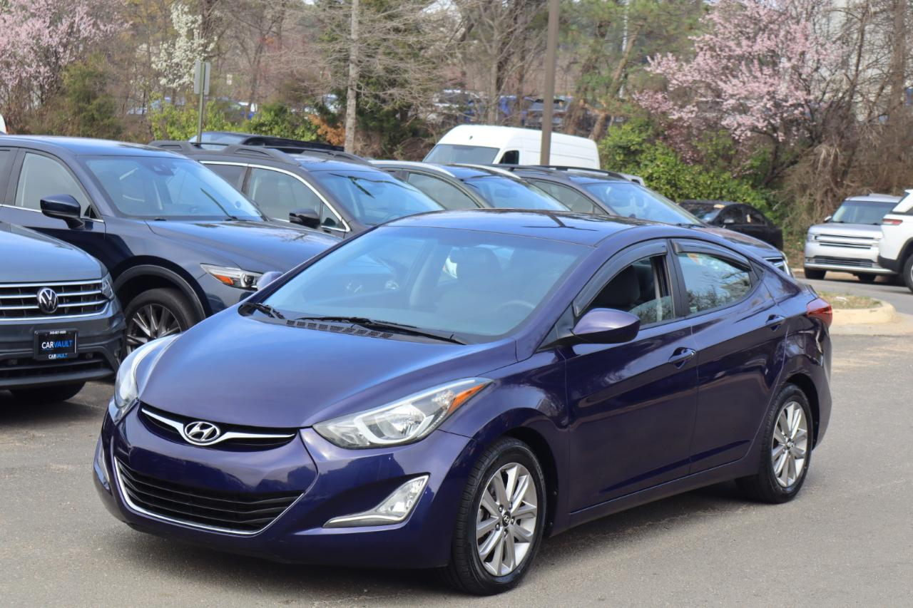 Hyundai Elantra SE 2014