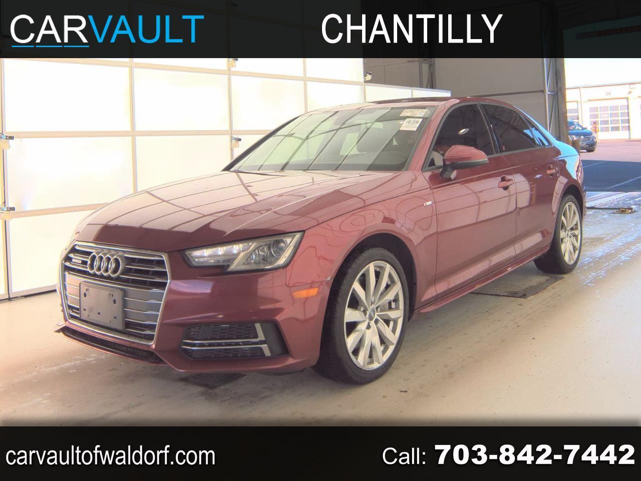 2018 Audi A4 2.0T Premium quattro Sedan