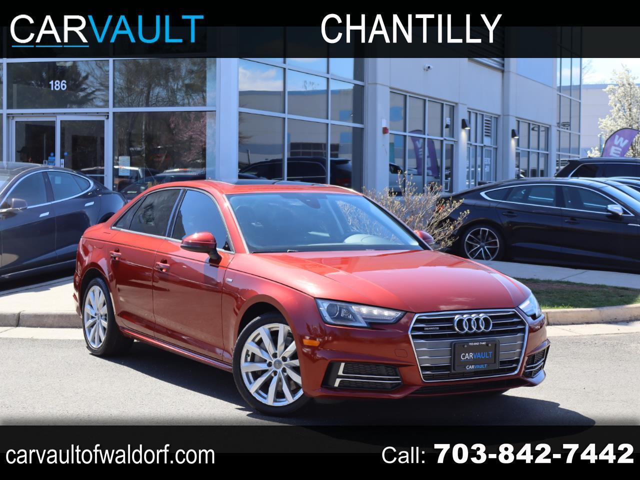 2018 Audi A4 2.0T Premium quattro Sedan