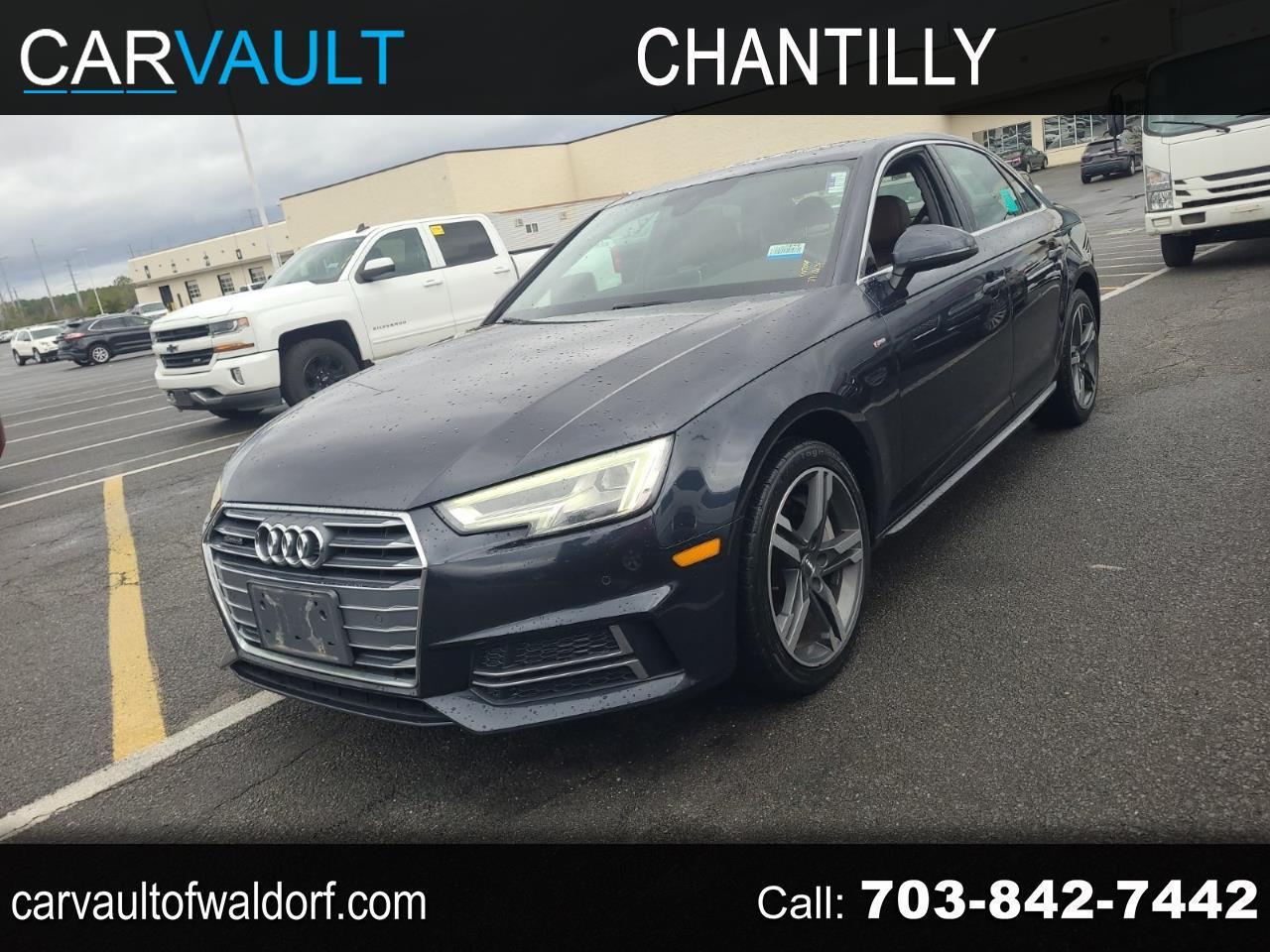2017 Audi A4 2.0T Premium Plus quattro Sedan