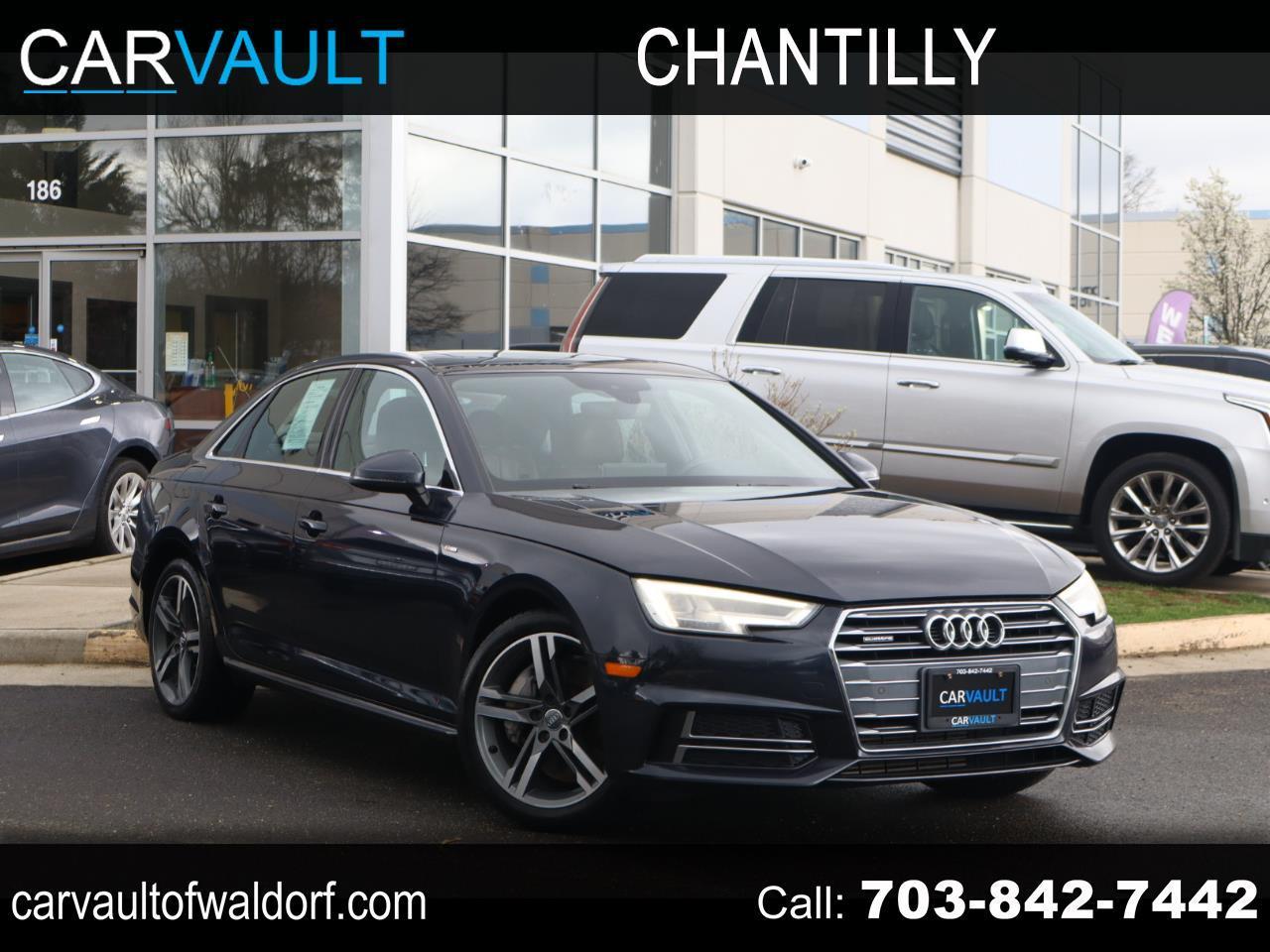 2017 Audi A4 2.0T Premium Plus quattro Sedan