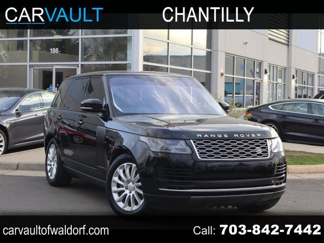 Black 2020 Land Rover Range Rover HSE AWD SUV / Crossover All-Wheel Drive Automatic