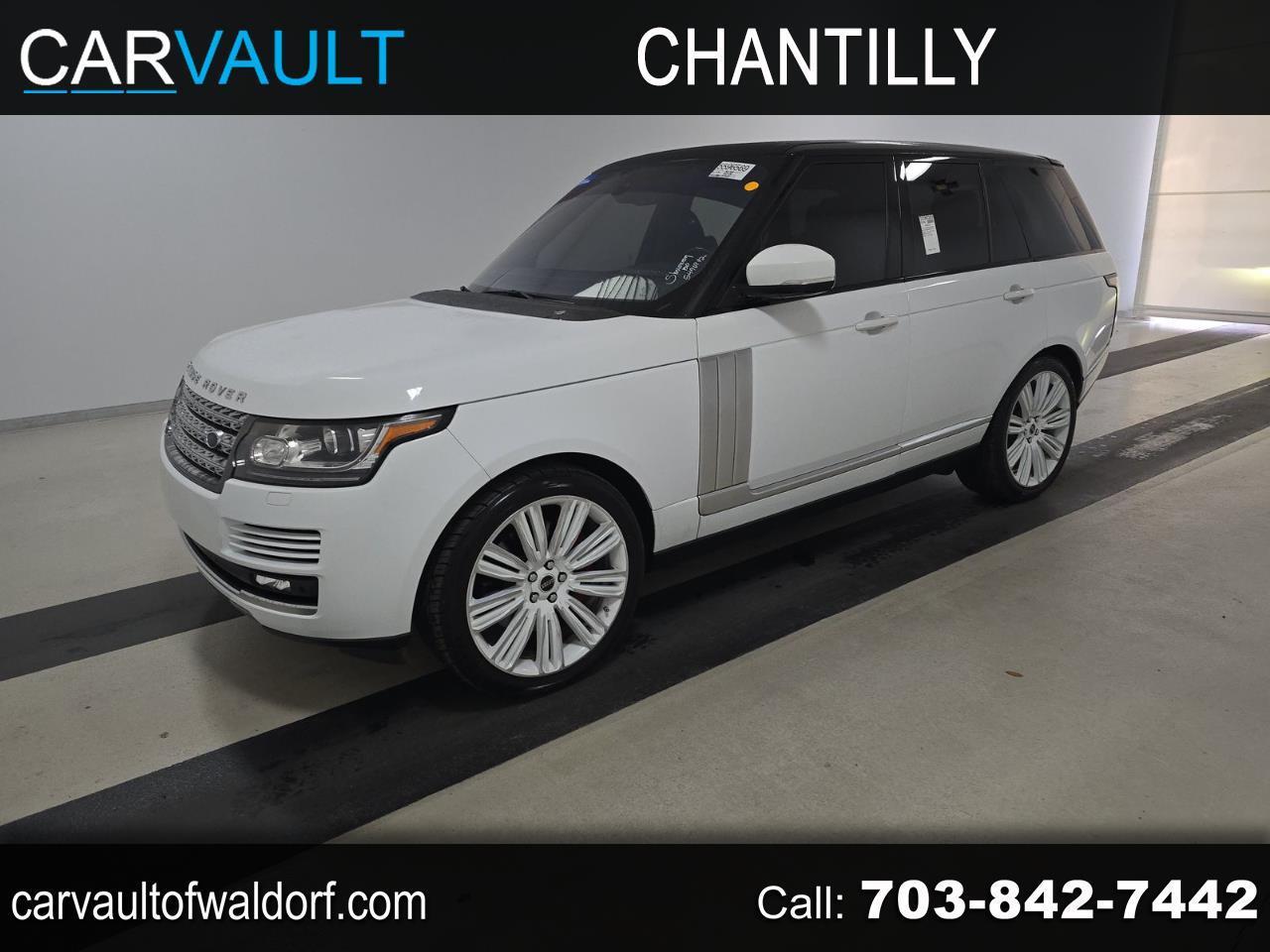 2016 Land Rover Range Rover Supercharged 4D SUV