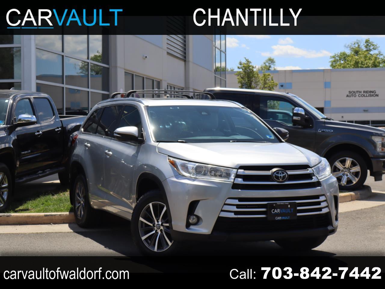 2017 Toyota Highlander XLE AWD V6
