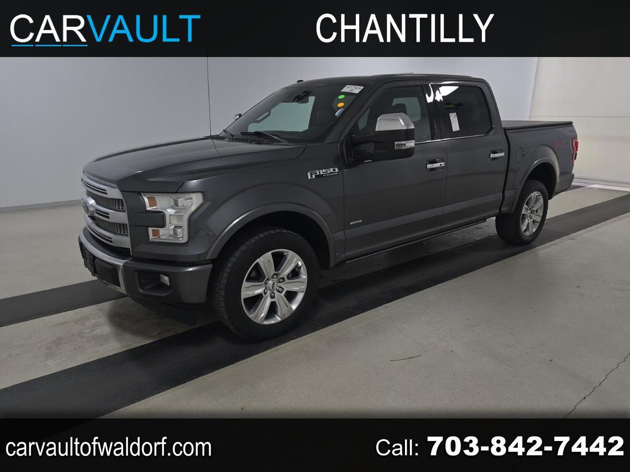 Ford F-150 Platinum SuperCrew 6.5-ft. Bed 4WD 2017