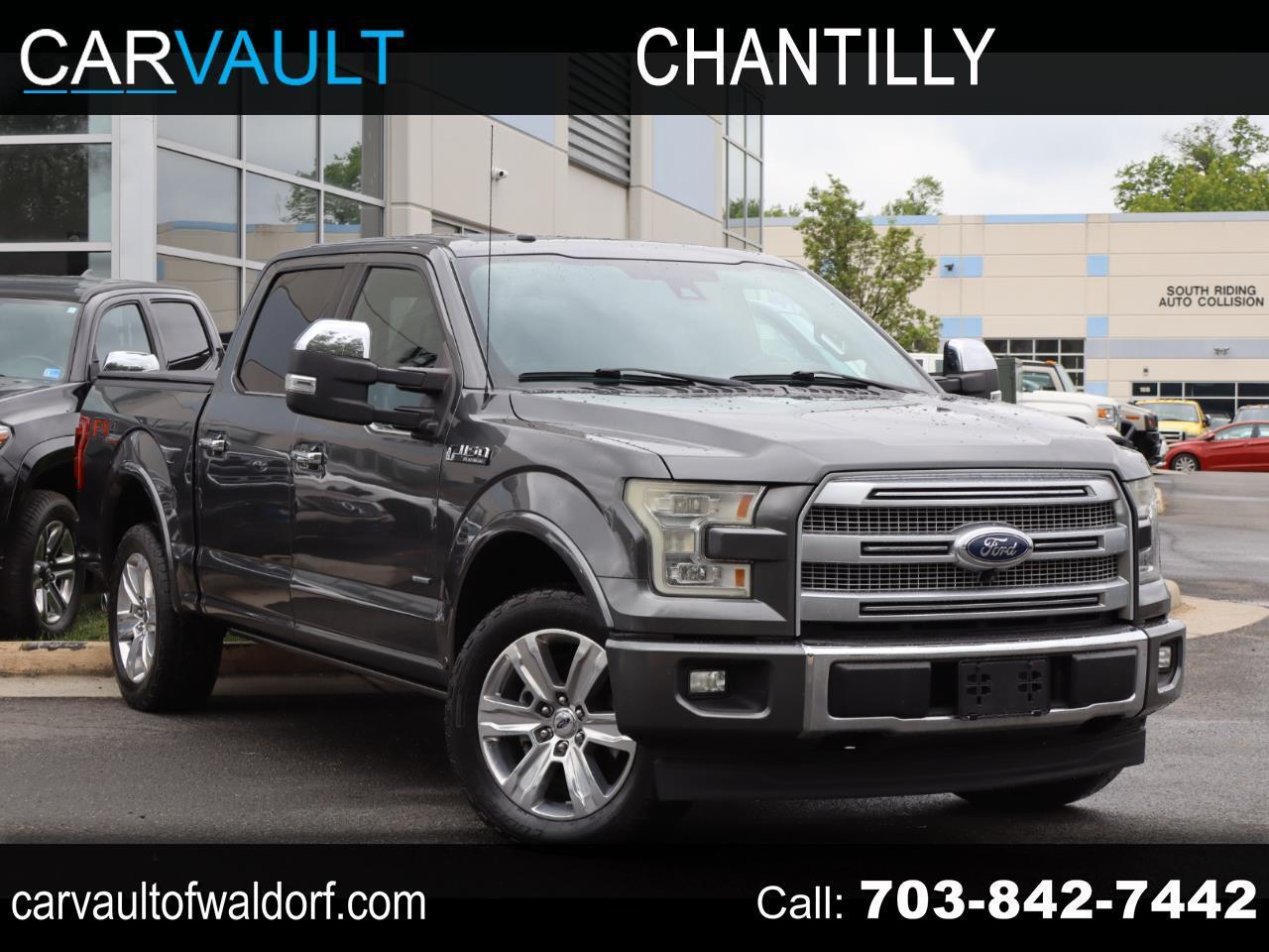 2017 Ford F-150 Platinum SuperCrew 6.5-ft. Bed 4WD