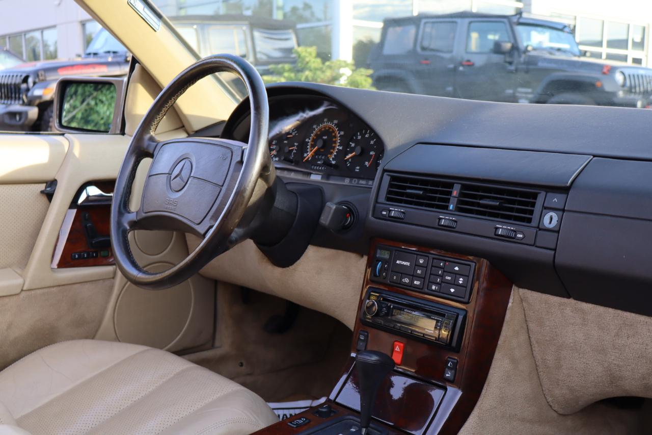 Mercedes-Benz 500 SL coupe 1991