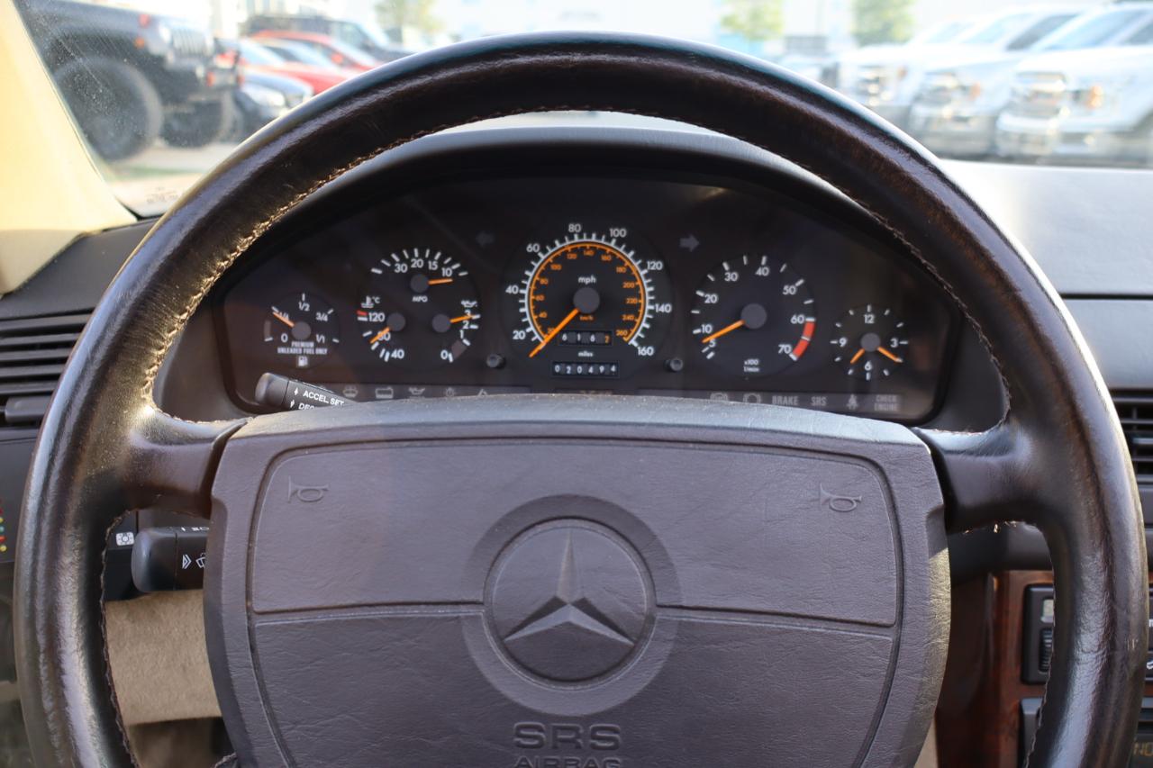 Mercedes-Benz 500 SL coupe 1991