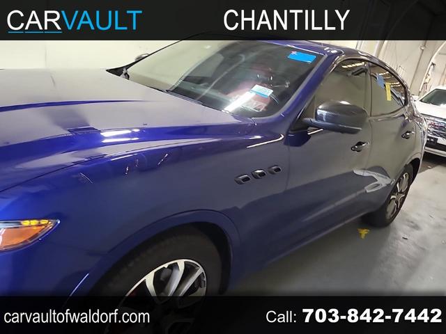 Blue 2019 Maserati Levante 3.0L AWD SUV / Crossover All-Wheel Drive Automatic