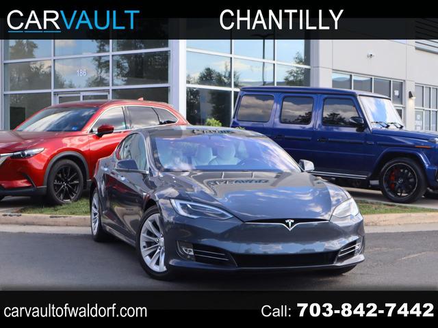 Gray 2017 Tesla Model S 100D AWD Sedan All-Wheel Drive Automatic