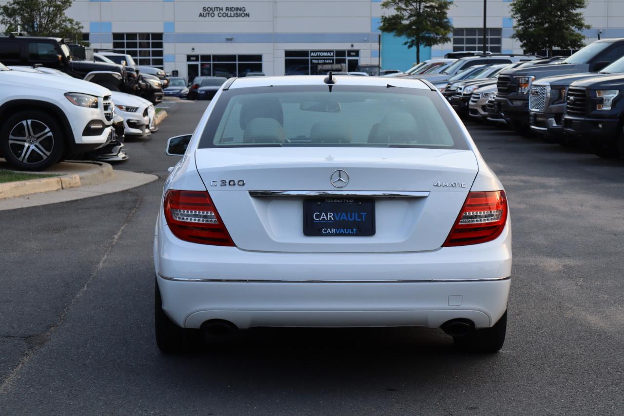 Mercedes-Benz C-Class C300 4MATIC Sport Sedan 2013