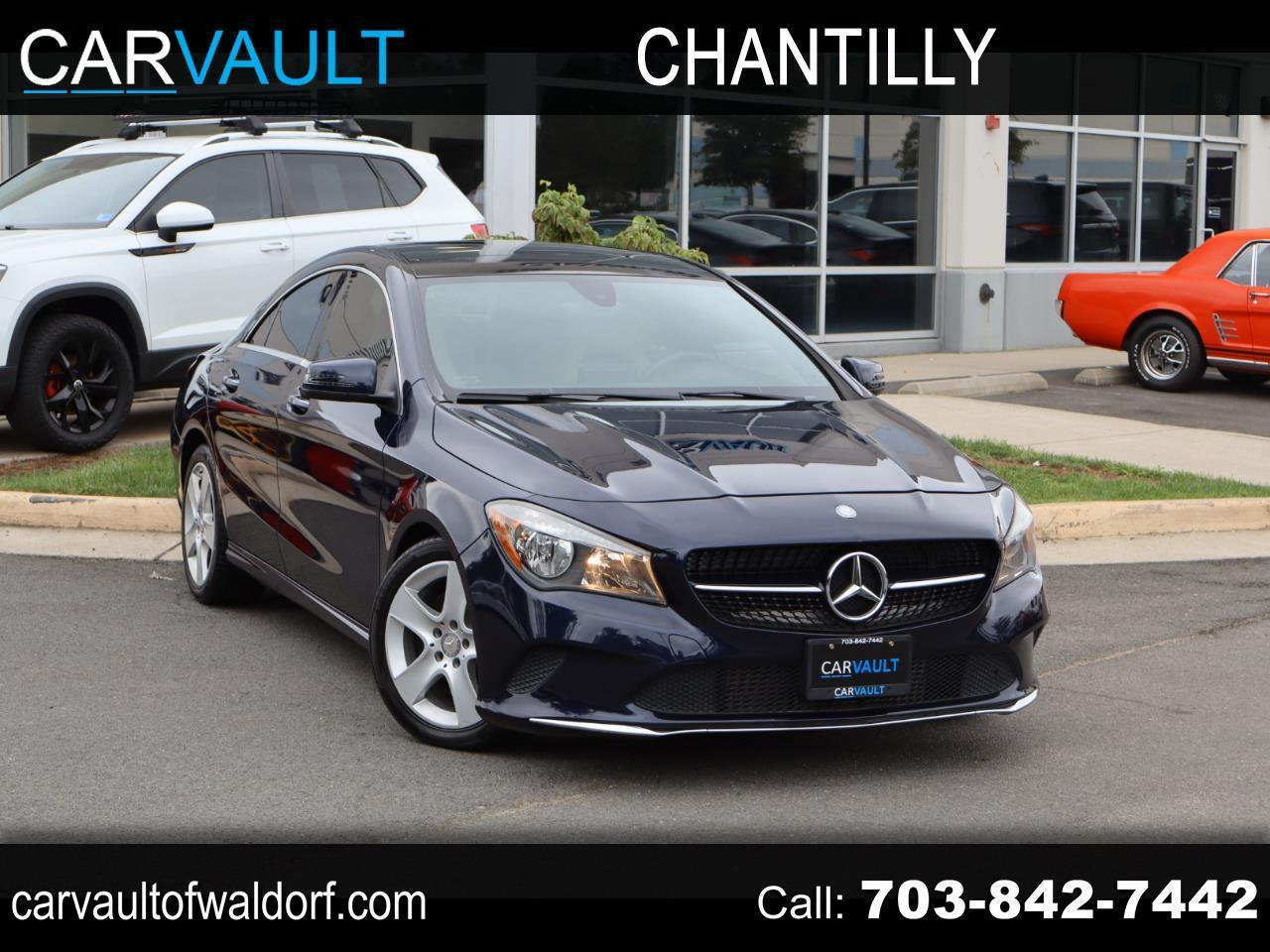 2017 Mercedes-Benz CLA-Class CLA250 4MATIC