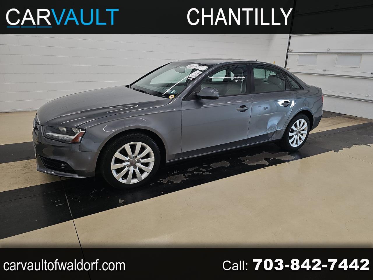 Gray 2014 Audi A4 Sedan All-Wheel Drive Automatic