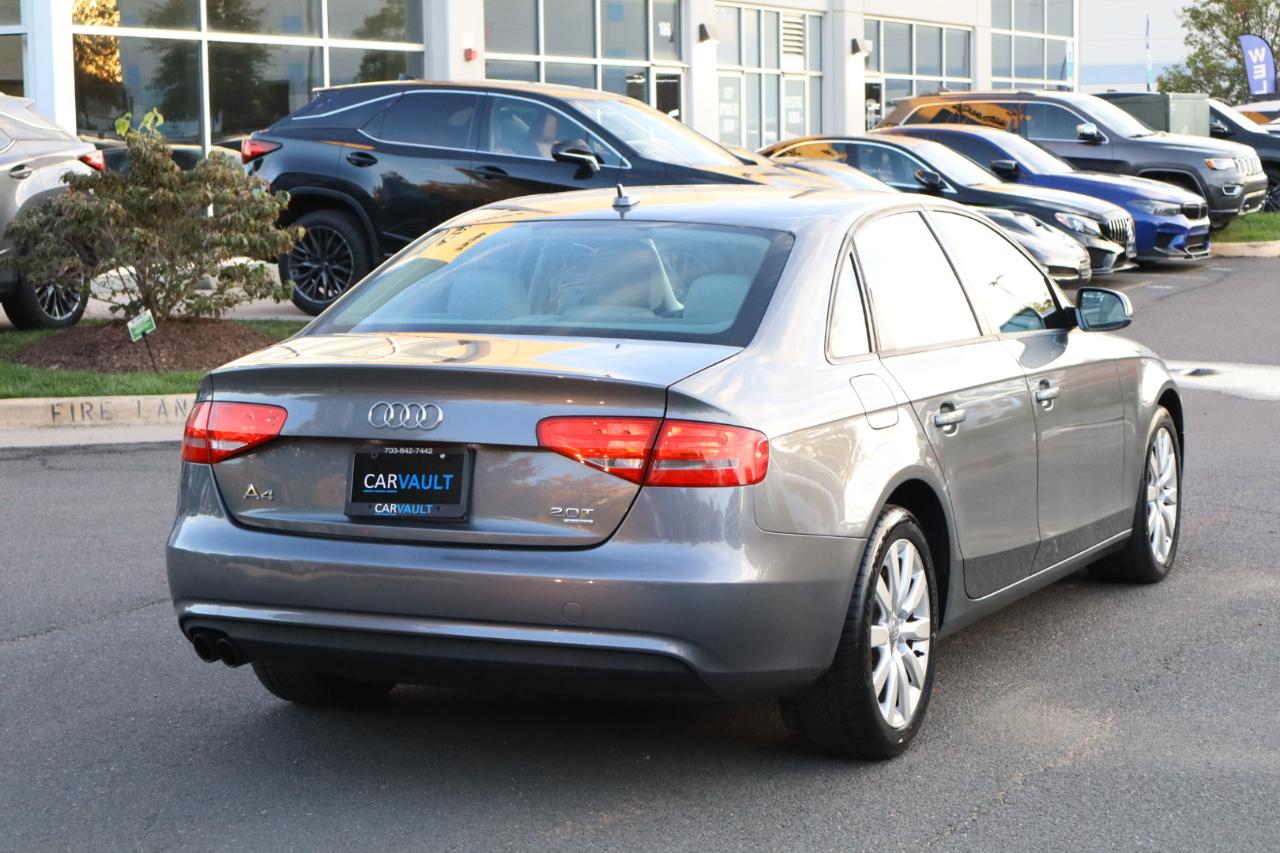 Audi A4 2.0T Sedan quattro Tiptronic 2014