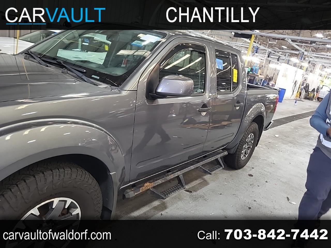 Gray 2018 Nissan Frontier Pickup Truck Four-Wheel Drive Automatic