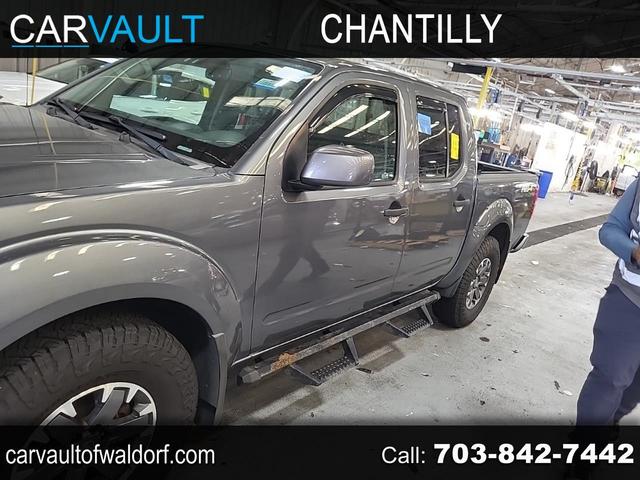 Gray 2018 Nissan Frontier Pickup Truck Four-Wheel Drive Automatic