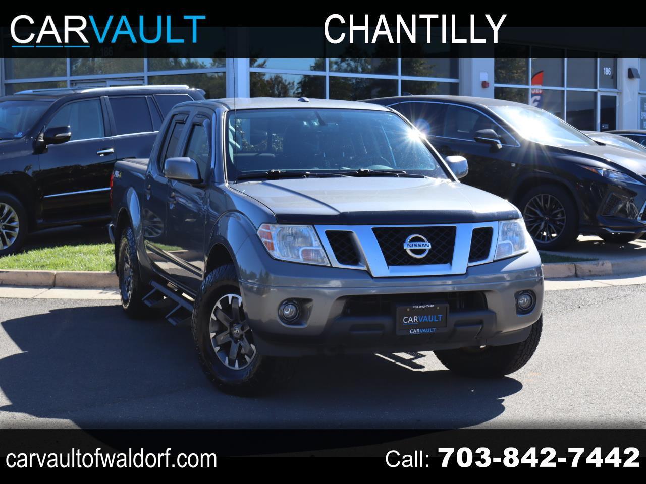 Gray 2018 Nissan Frontier Pickup Truck Four-Wheel Drive Automatic