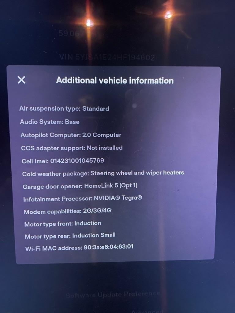 Tesla Model S 75D AWD 2017