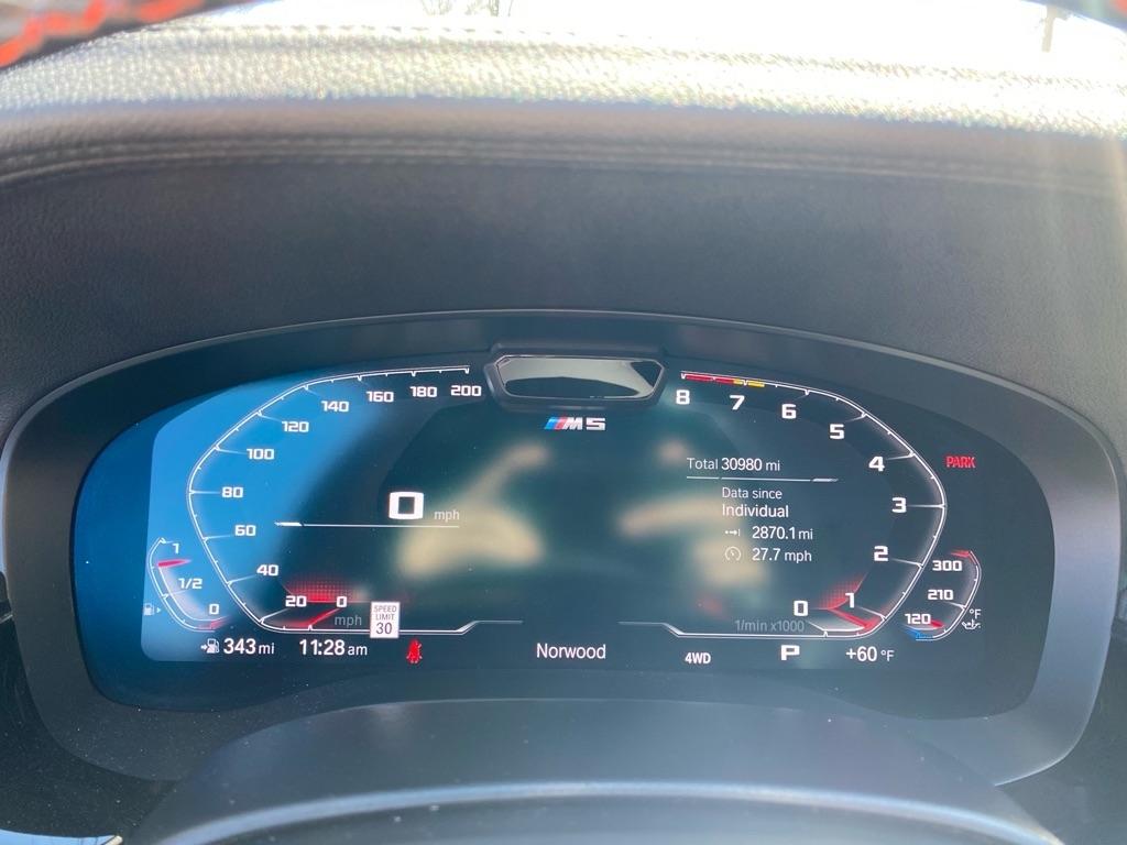 BMW M5 Competition 4D Sedan 2021