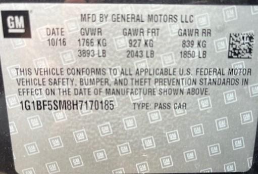 Chevrolet Cruze Premier Auto 2017