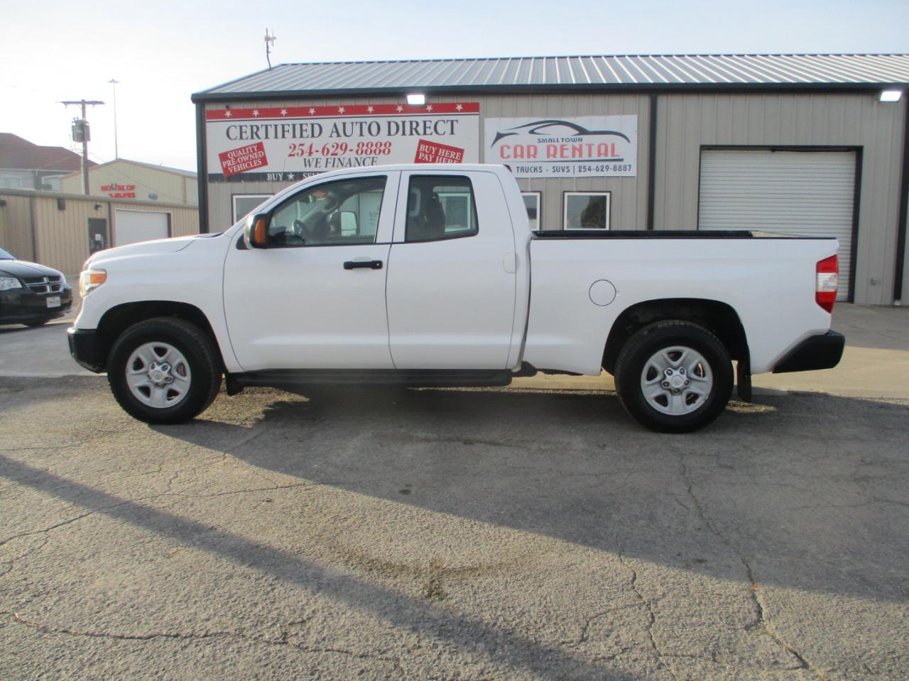 Toyota Tundra Double Cab 5.7L FFV V8 6-Spd AT SR5 (Natl) 2016