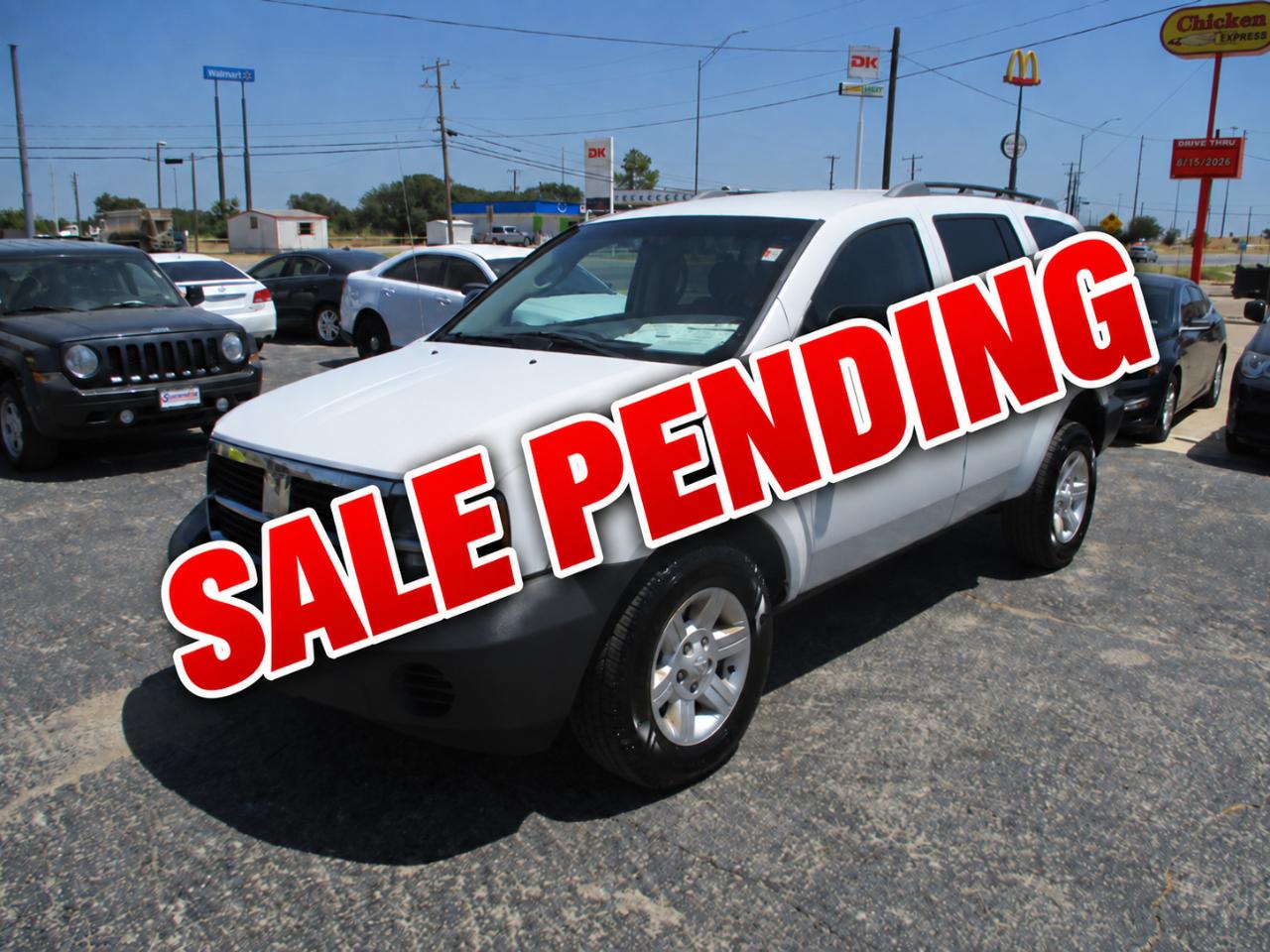 White 2008 Dodge Durango SUV / Crossover Rear-Wheel Drive 
