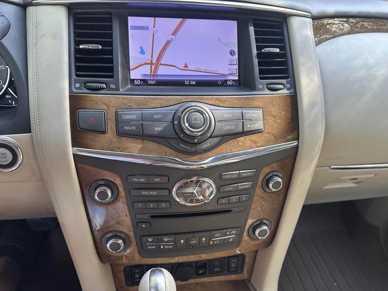 Infiniti QX56 4WD 4dr 7-passenger 2012