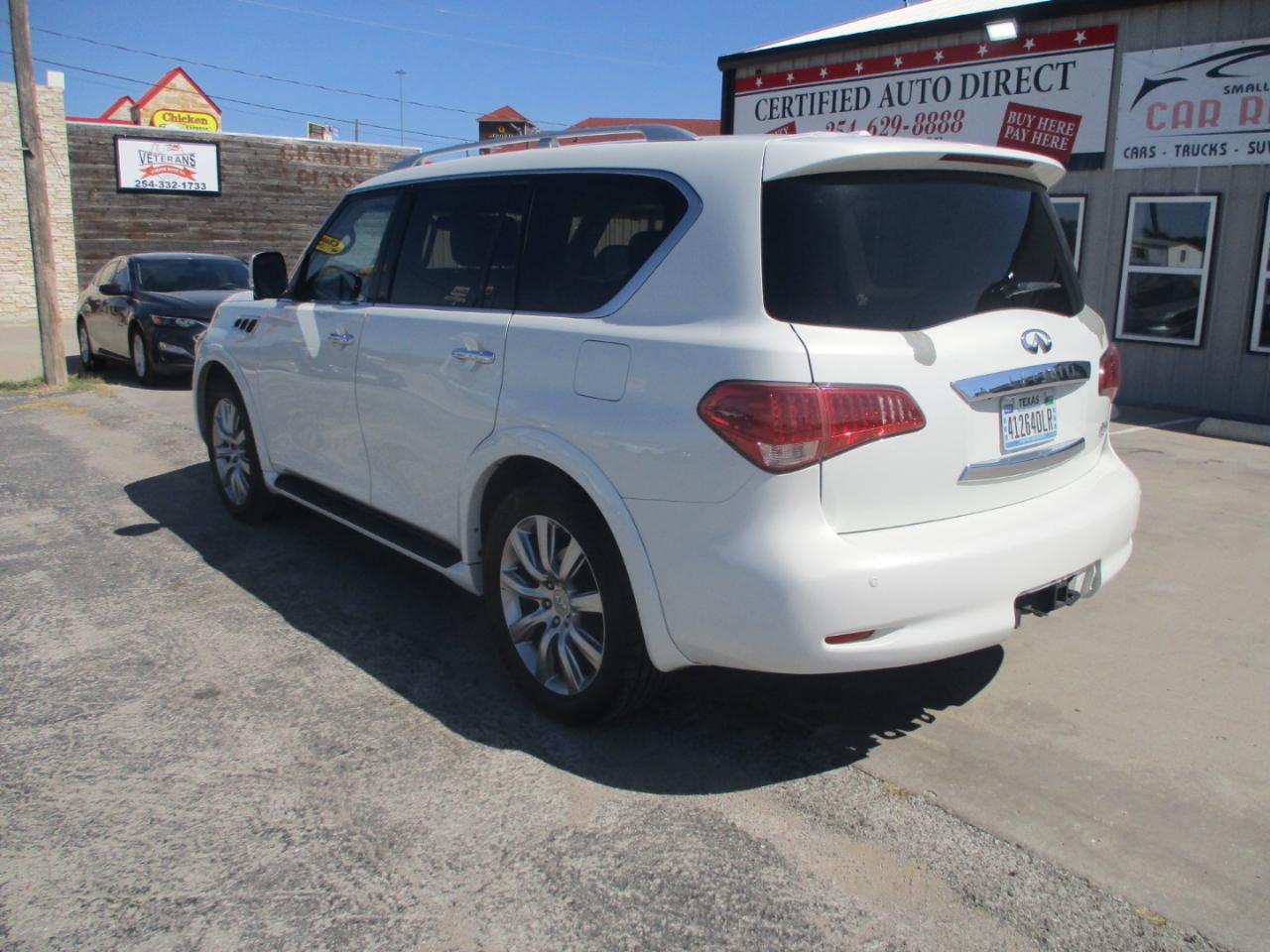 Infiniti QX56 4WD 4dr 7-passenger 2012