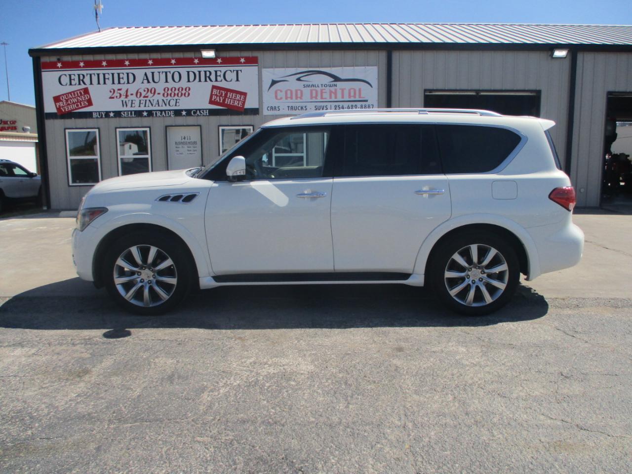 Infiniti QX56 4WD 4dr 7-passenger 2012