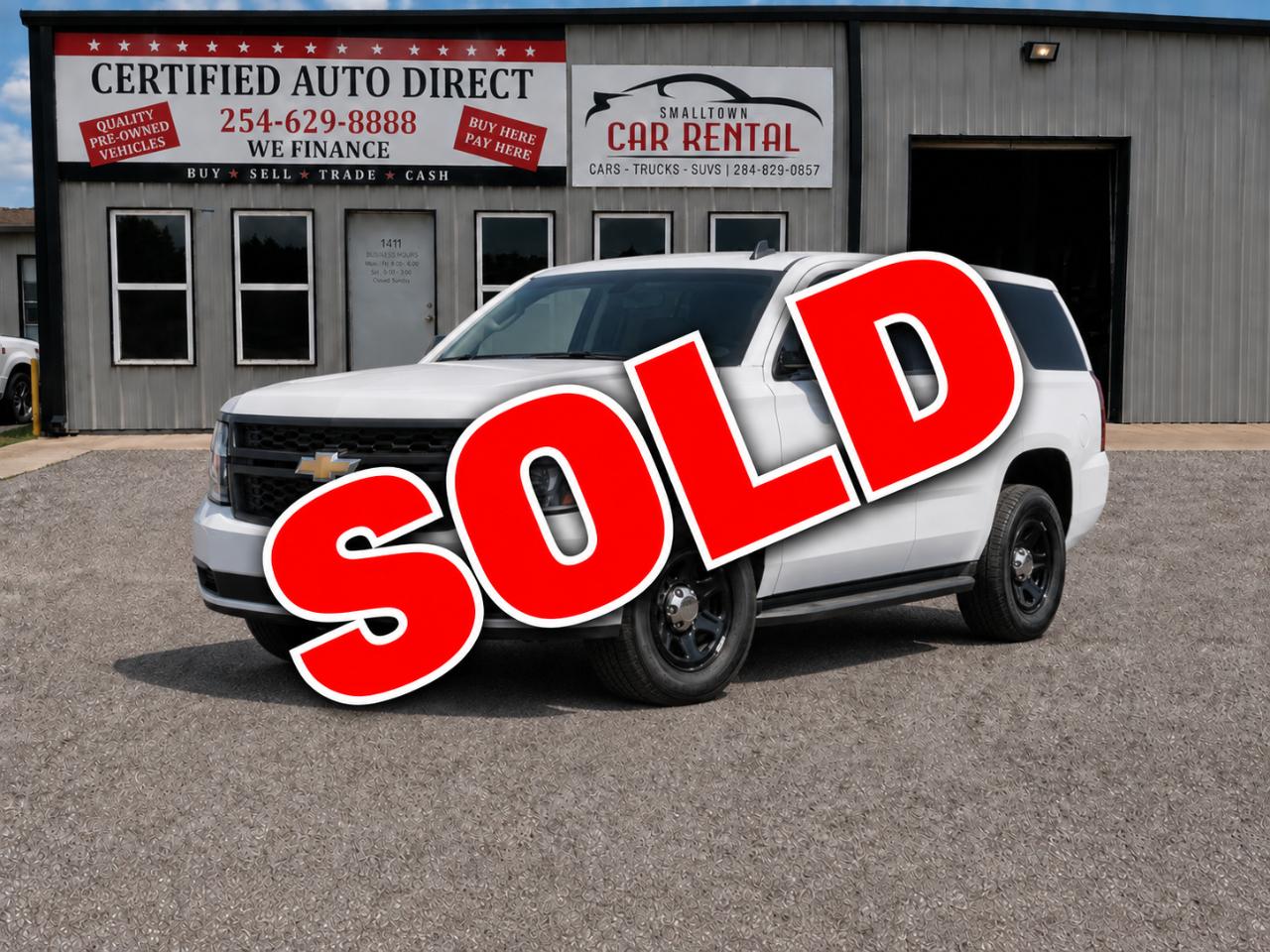 2016 Chevrolet Tahoe 2WD 4dr
