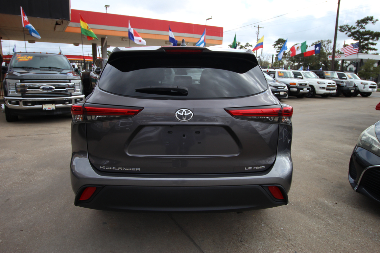 Toyota Highlander LE AWD V6 2021