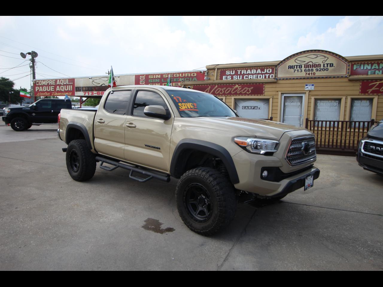 Toyota Tacoma SR5 Double Cab Long Bed V6 6AT 2WD 2017