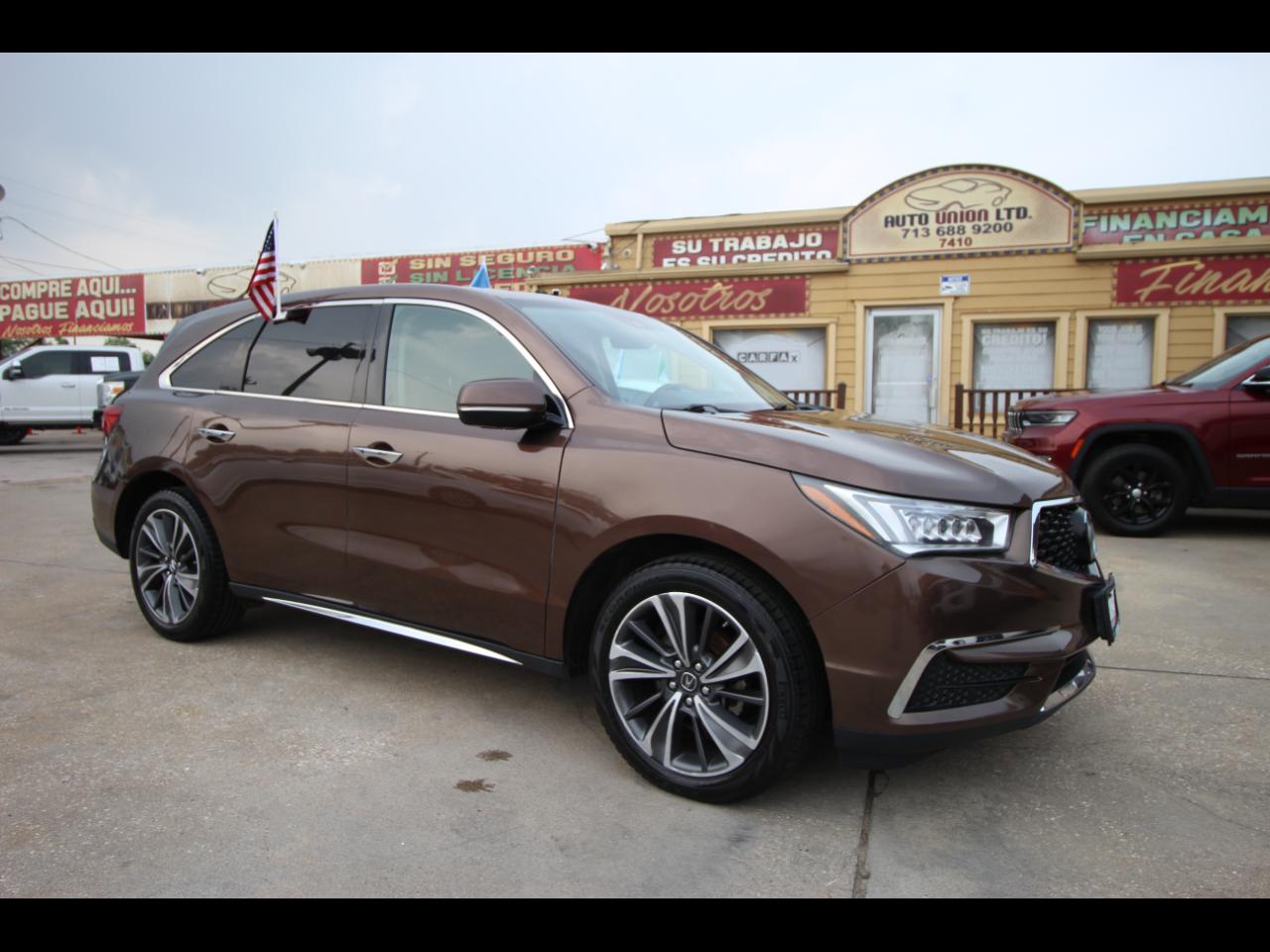 Acura MDX SH-AWD 9-Spd AT w/Tech Package 2019