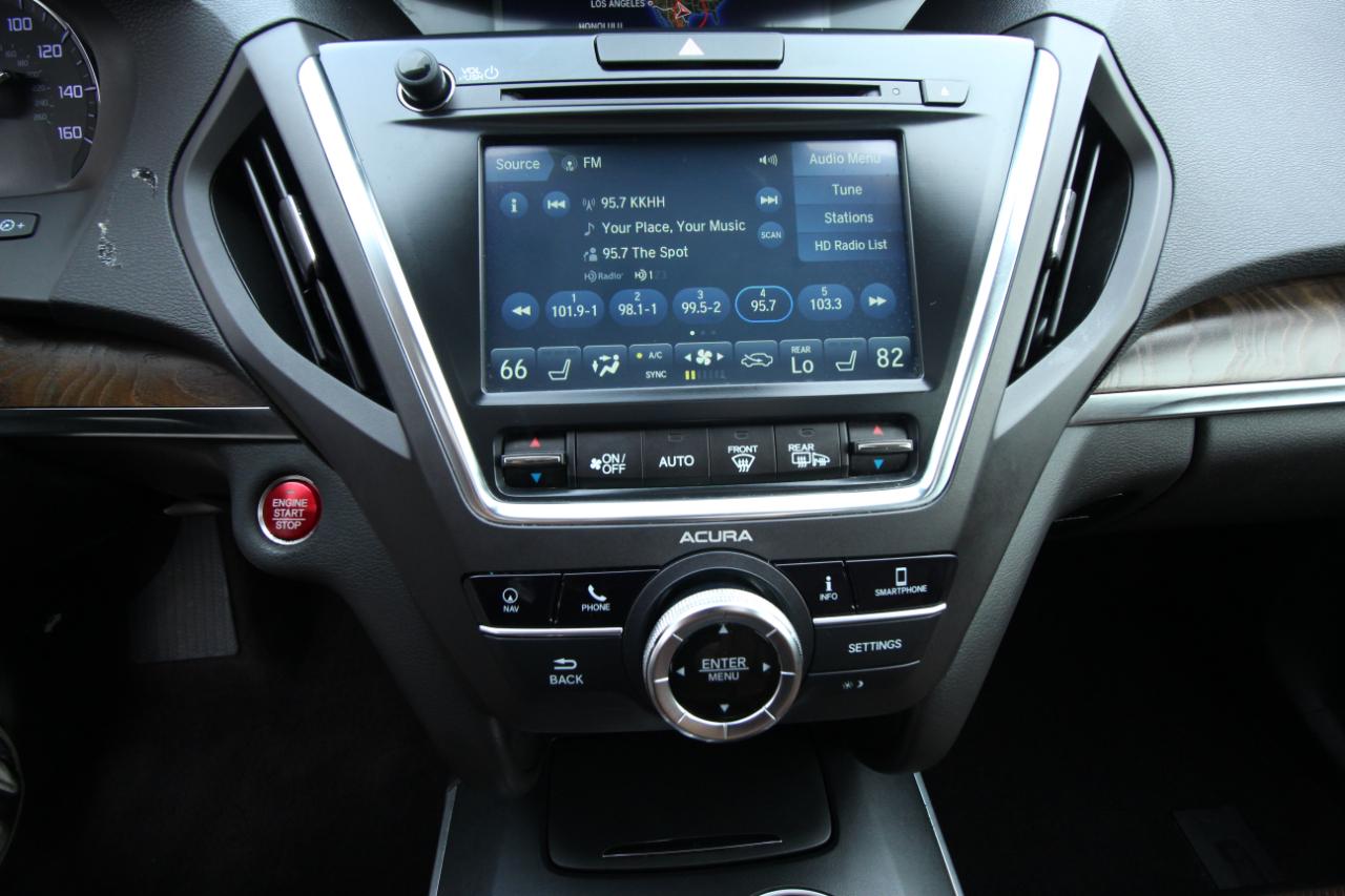 Acura MDX SH-AWD 9-Spd AT w/Tech Package 2019