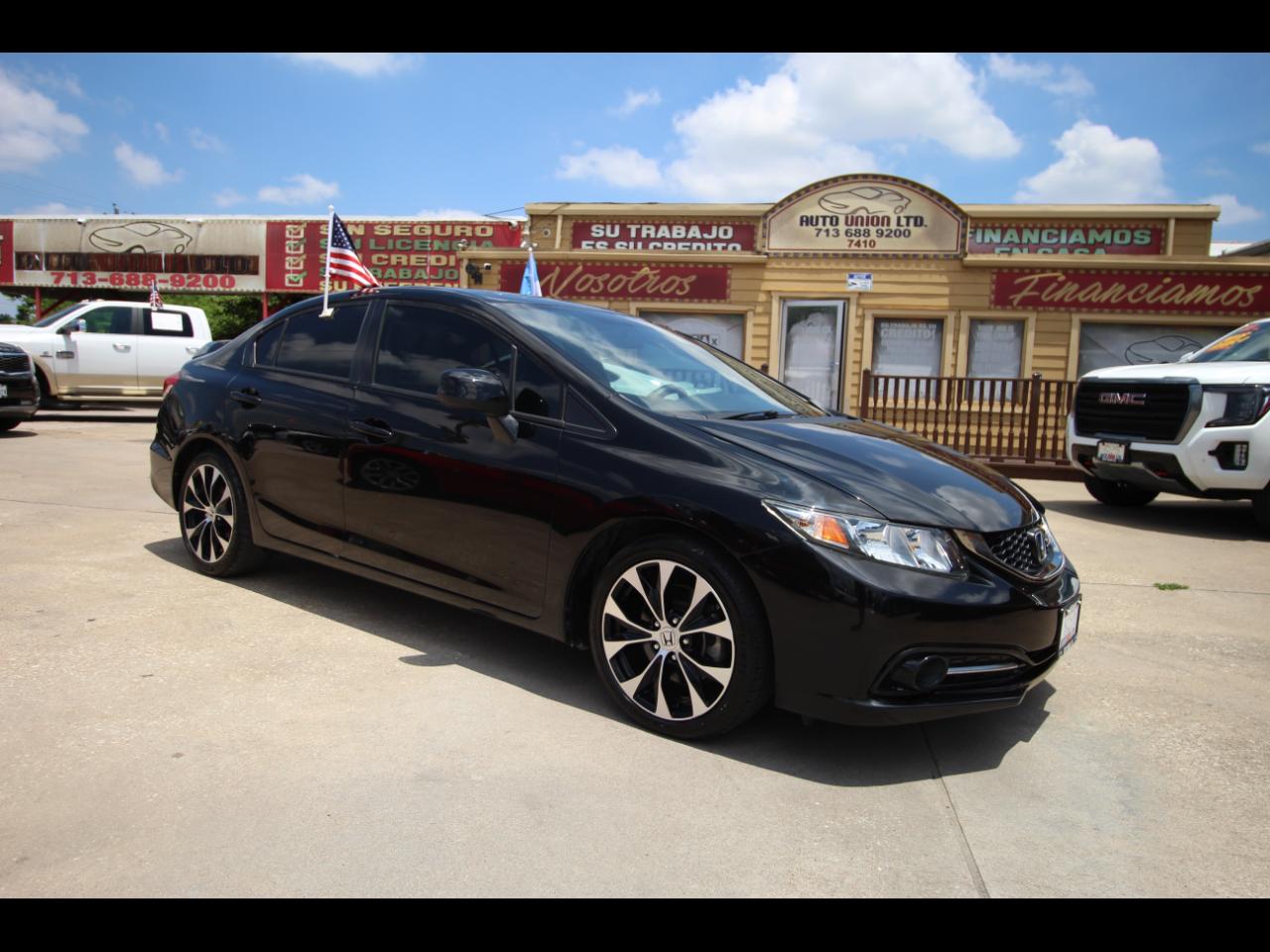 Honda Civic Si Sedan 6-Speed MT 2013