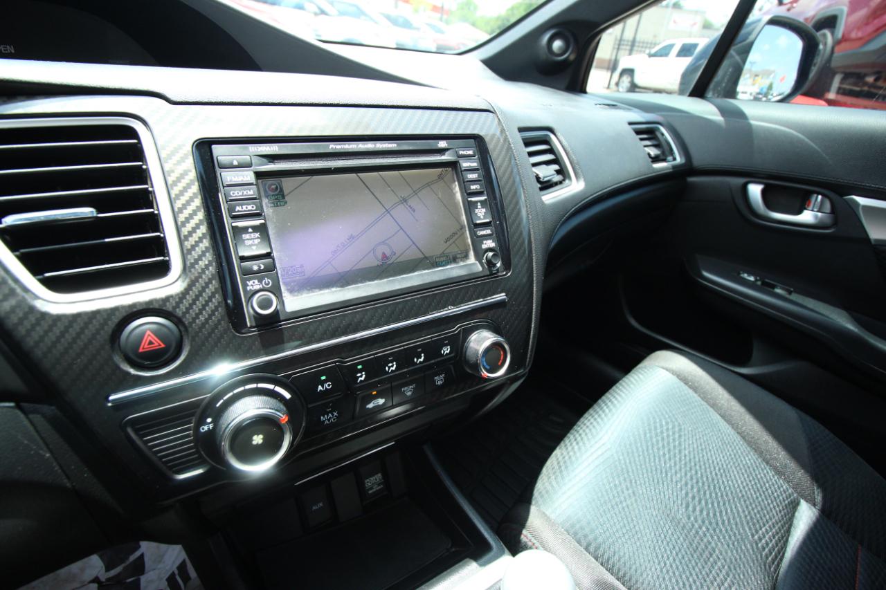 Honda Civic Si Sedan 6-Speed MT 2013