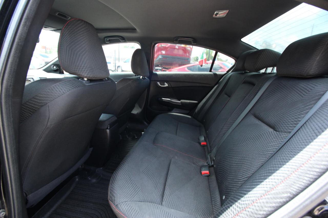 Honda Civic Si Sedan 6-Speed MT 2013