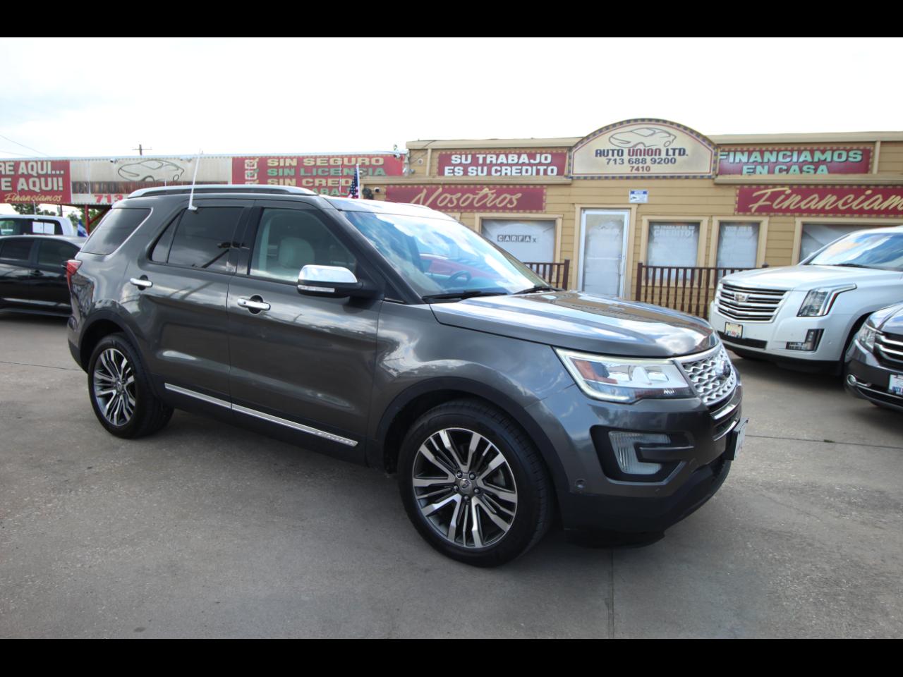 Ford Explorer Platinum AWD 2016